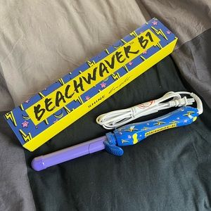 NEW Beachwaver B1 Electric Purple/Blue Curling Iron